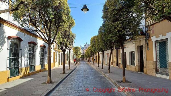 A street in Jerez de la Frontera, Andalucia